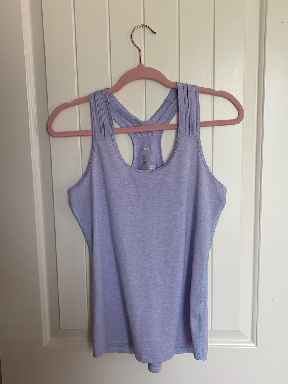 light purple athletic tank